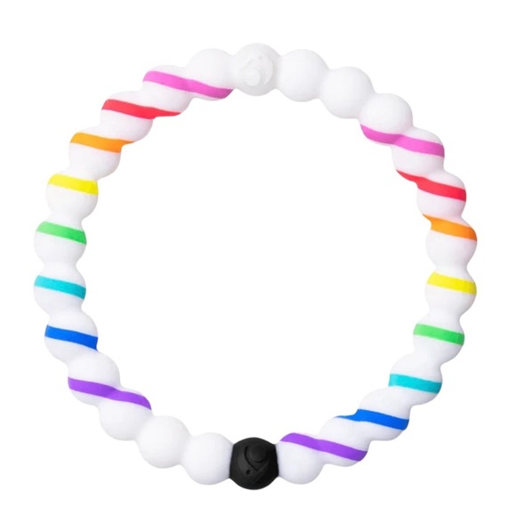 LOKAI XL Unisex Pride Bracelet - Rainbow and White NWT - Picture 6 of 14